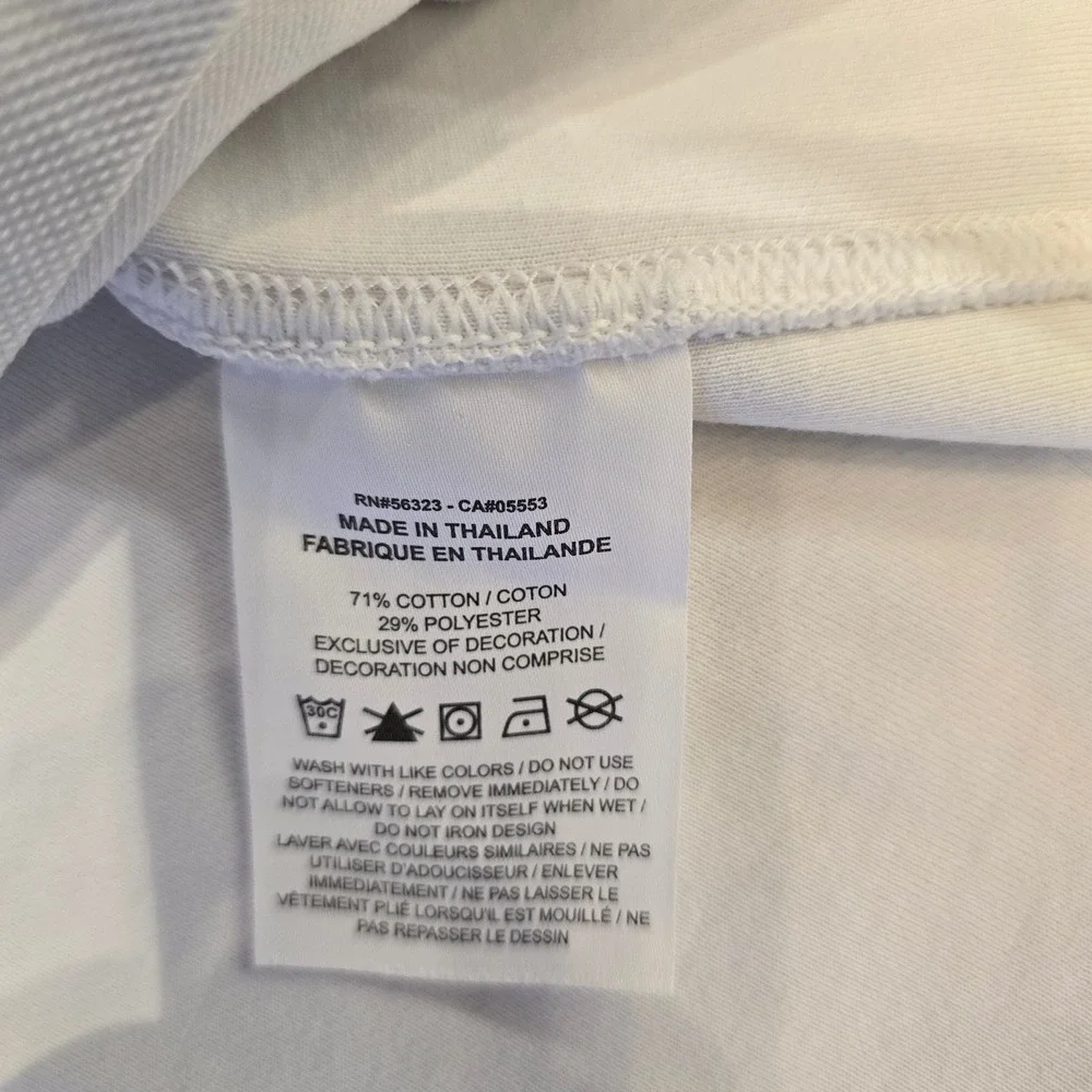 Nike Court Dri-FIT Long Sleeve Tennis Shirt Mens Large White Navy Stripe Henley